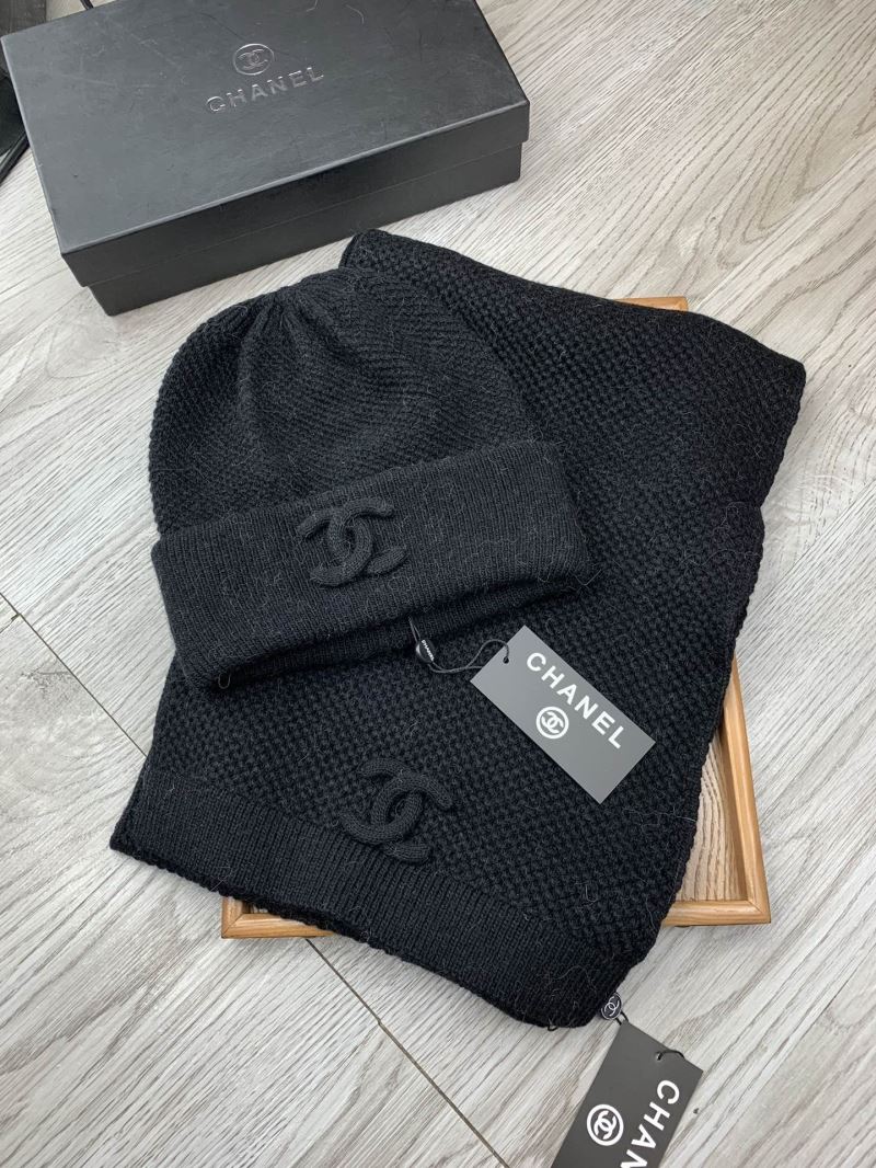 Chanel Caps Scarfs